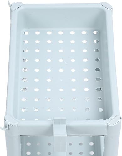 Miniatura 8 de ViaGasaFamido Estante de almacenamiento de piso de baño, estantes de esquina independientes resistentes para sala de estar (3 capas)