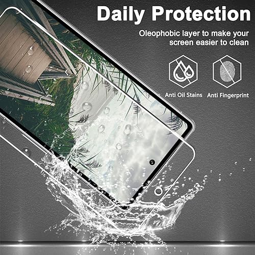 3+3 Pack for Google Pixel 7 Screen Protector + Camera Lens Protector by LXXMSXH - Used condition - Image 4