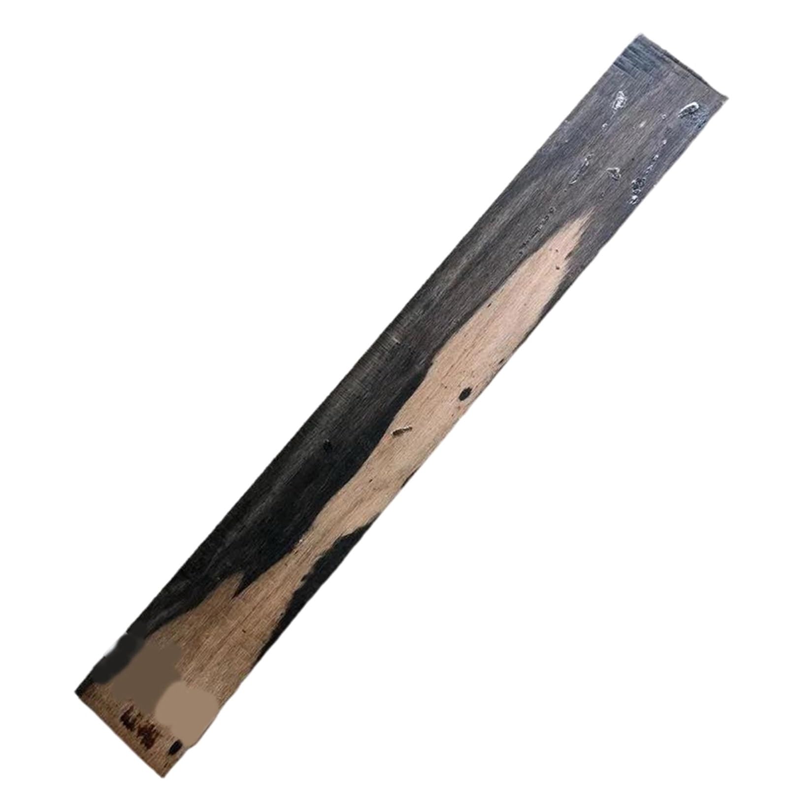 Półwykończony materiał podstrunnicy gitarowej DIY: heban w paski do gitar Akcesoria Gitary(347)