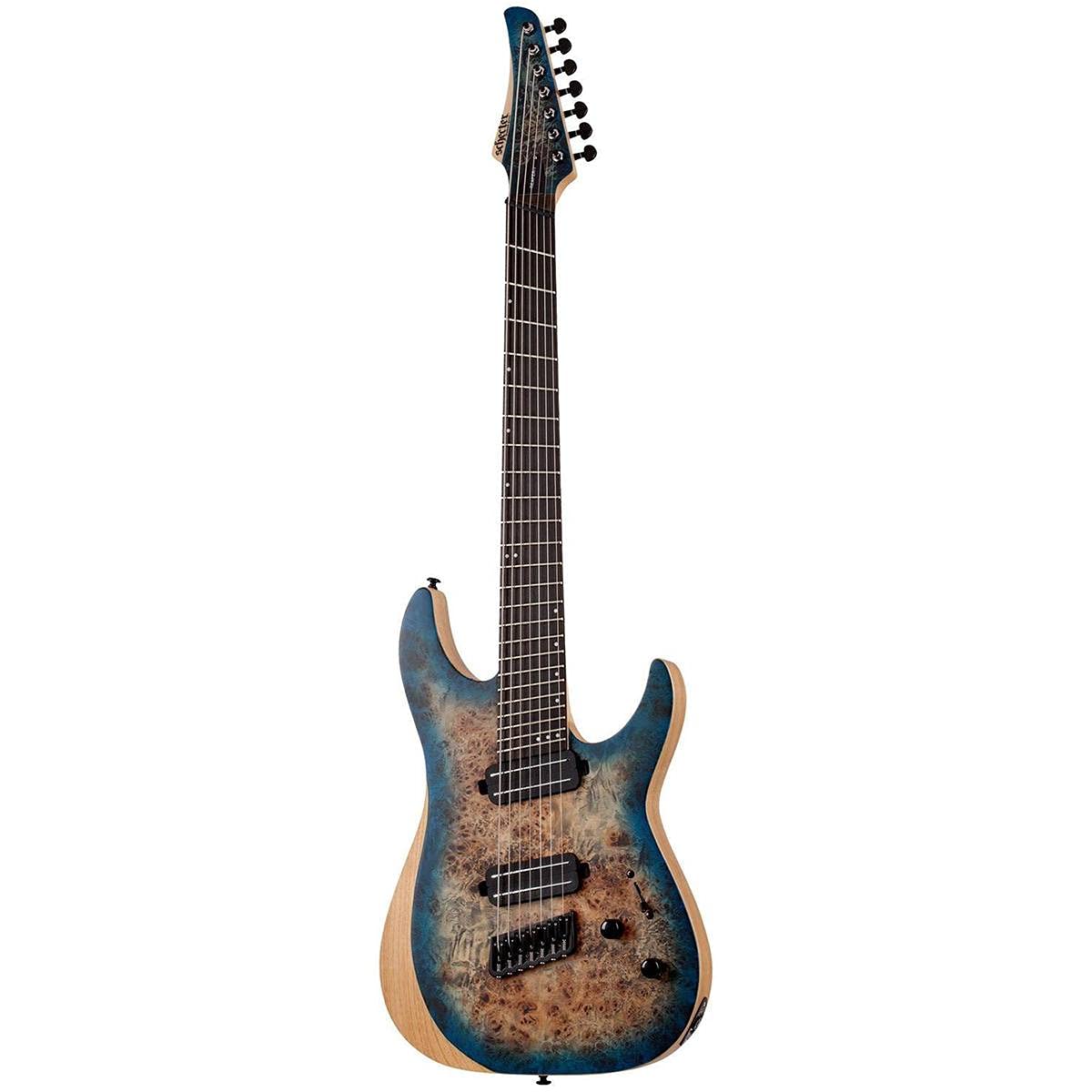 Amazon.com: Schecter Reaper-7 Multiscale - Satin Sky Burst