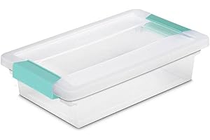 Sterilite Medium Clip Box: Durable Stackable Storage Solution
