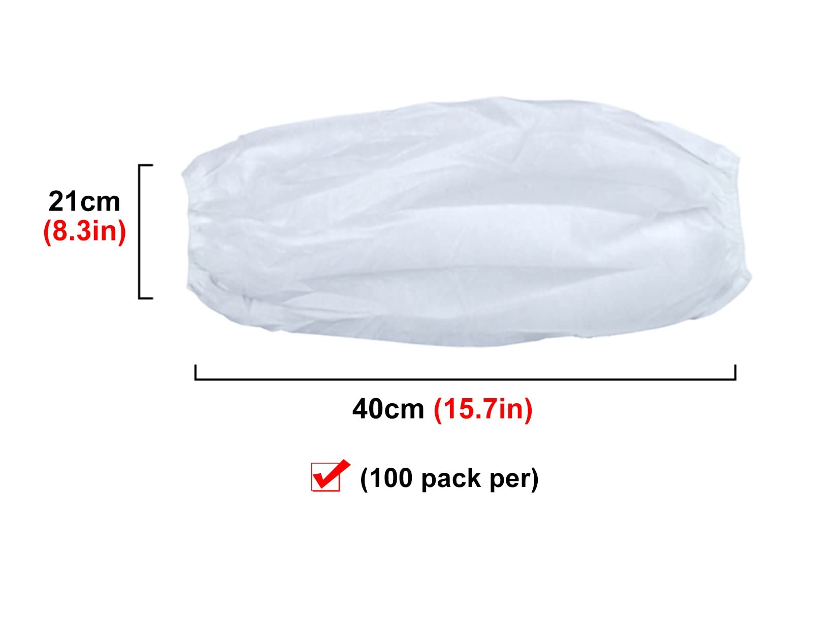 COPRI BRACCIALE MONOUSO TERMOSALDATO PER LA PROTEZIONE IGIENICA DELLO SFIGMOMANOMETRO IN TESSUTO NON TESSUTO 20 X 25 CM IN BUSTA DA 10 PEZZI