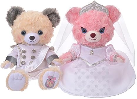 Amazon ディズニーストア 公式 ユニベアシティ ぬいぐるみ ウェディング ウェルカムベア ハウフゥローズ エルシュカ ぬいぐるみ おもちゃ