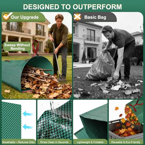 YoJinXtra 72 Gallon Leaf Bags 2-Pack