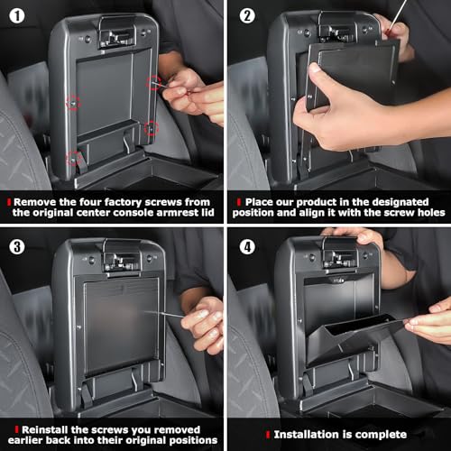 Image of Carlimeki Center Console Organizer (3-piece set)