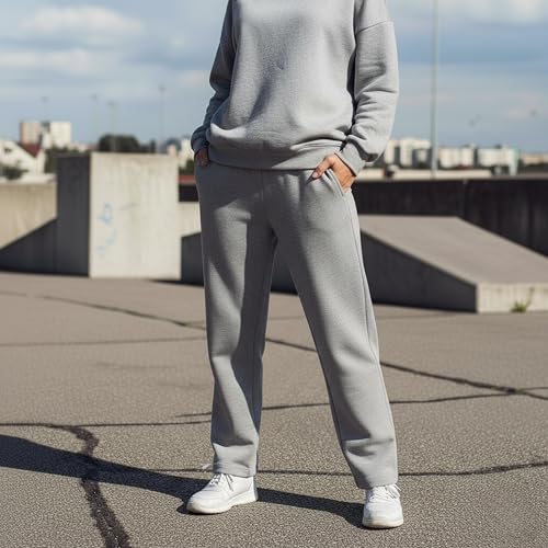 Image of Mack Jonney Women's Solid Fleece Track Pants | Warm & Durable Casual Lowers | Trendy Lowers-M5306