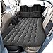 Materasso Gonfiabile da Auto, Sedile Posteriore Macchina con Pompa, Materassino da Viaggio, per Riposo, Sonno, Viaggio in Campeggio(Nero)