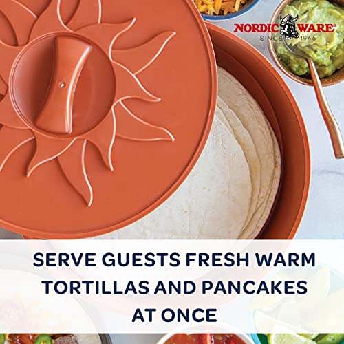 Nordic Ware Microwave Tortilla and Pancake Warmer, 10-Inch