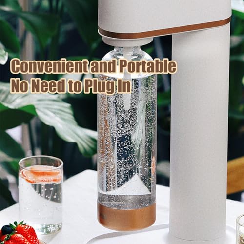 generic 炭酸水メーカー 0.6Lガスシリンダーと1Lウォーターボトル付き の商品画像 1