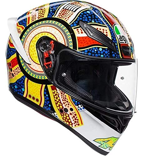 AGV - AGV-0281O010-005-XL Capacete de motocicleta unissex adulto K-1 Dreamtime (multicolorido, GG)