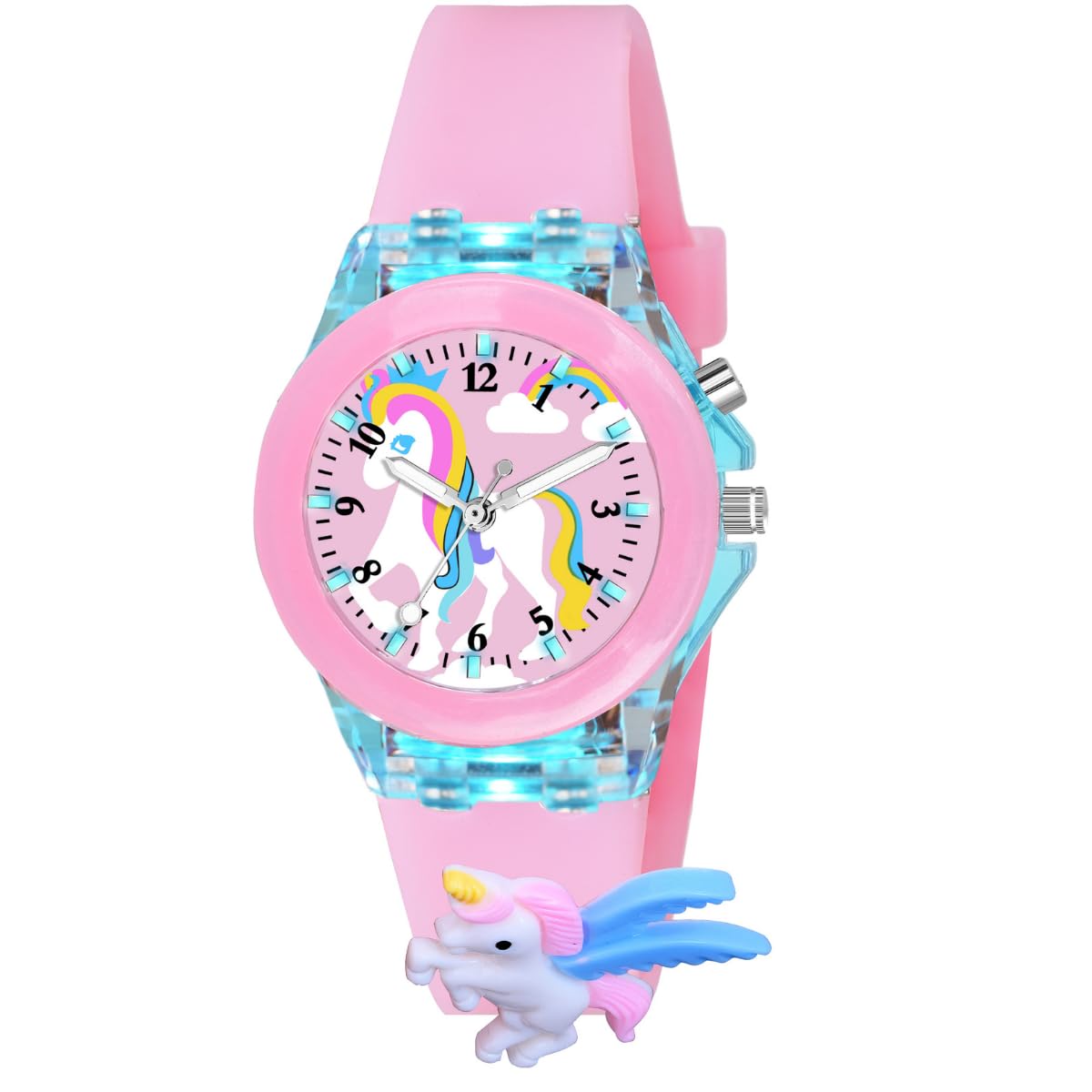 Scarter Digital Boys and Girls Watch DIG-021-025 (Pink Dial Pink Colour Strap) (B0CJVKJ632) Amazon Price History, Amazon Price Tracker