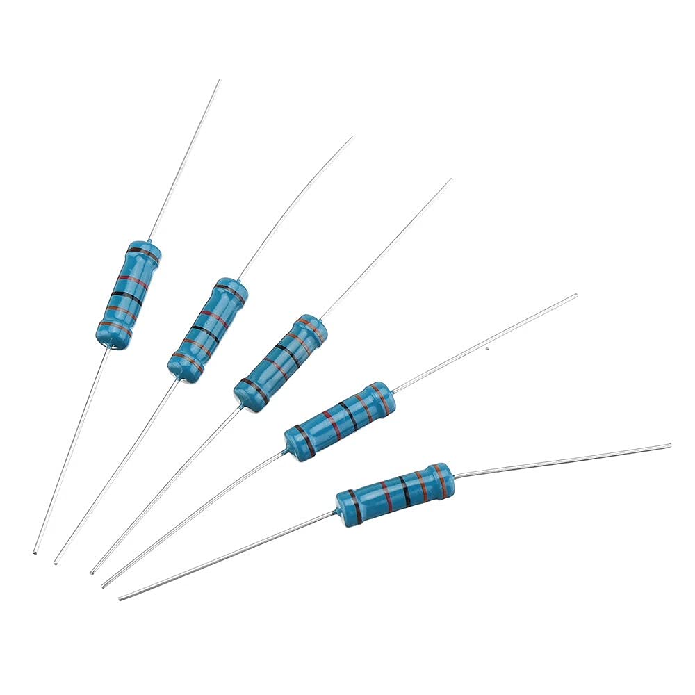 10 PEZZI DI RESISTENZE 33 Ohm 2W 2 WATT 5% OSSIDO