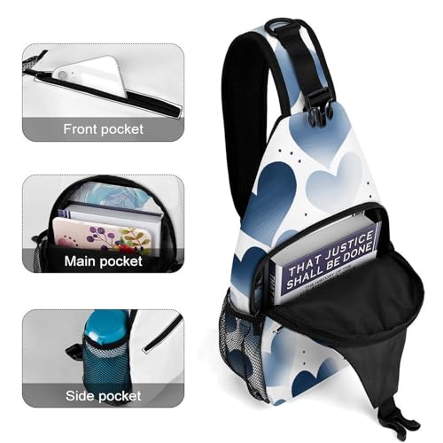 Bolso cruzado tipo sling para deporte y viaje miniatura 4