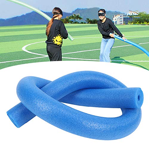 lvifloae Blindfolded Hitting Sticks, Pool Floating Foam,Pool Safety Float, Foam Stick Multi Function Pool Water Floating Swimming Noodles Toys Games Accessory(6.5x150cm Yellow) (Dark Blue)