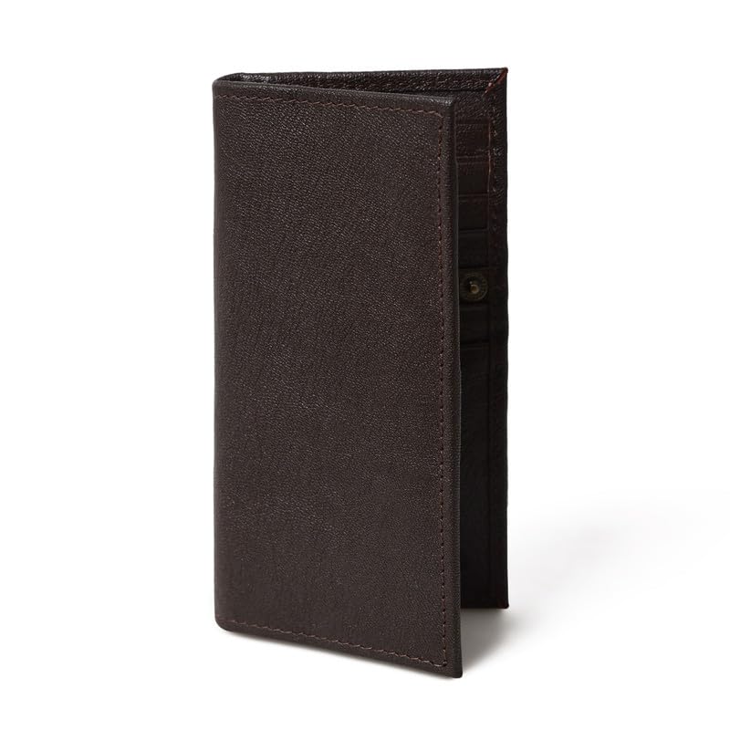 Men's Large Capacity Genuine Leather Bifold Wallet/Credit Card Holder for Men with 12 Card Slots, ID holder and Cash Compartment2