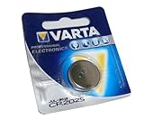 Lieferumfang:20x Varta CR2025 Lithium Knopfzelle
