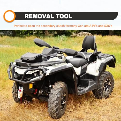 Image of Be Used for Can am ATV's and SXS's Bolt M8 x 1.25 x 70 M8 8mm Secondary Clutch Spreader Belt Change Removal Tool Pre Oil Fully Threaded 12.9 CL (4PCS)