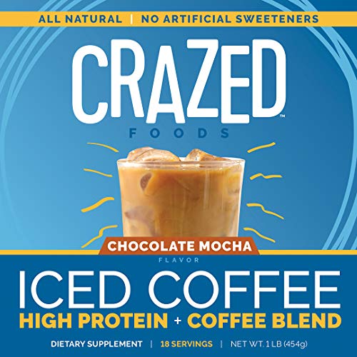 image for Crazed Foods Protein Iced Coffee, All Natural, No Artificial Sweetener
