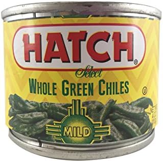 Hatch Whole Green Chiles, Mild, 4 Ounce (Pack of 12)