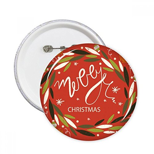 Illustration feuille Garland de Noël bouton décoration élégant 5pcs L