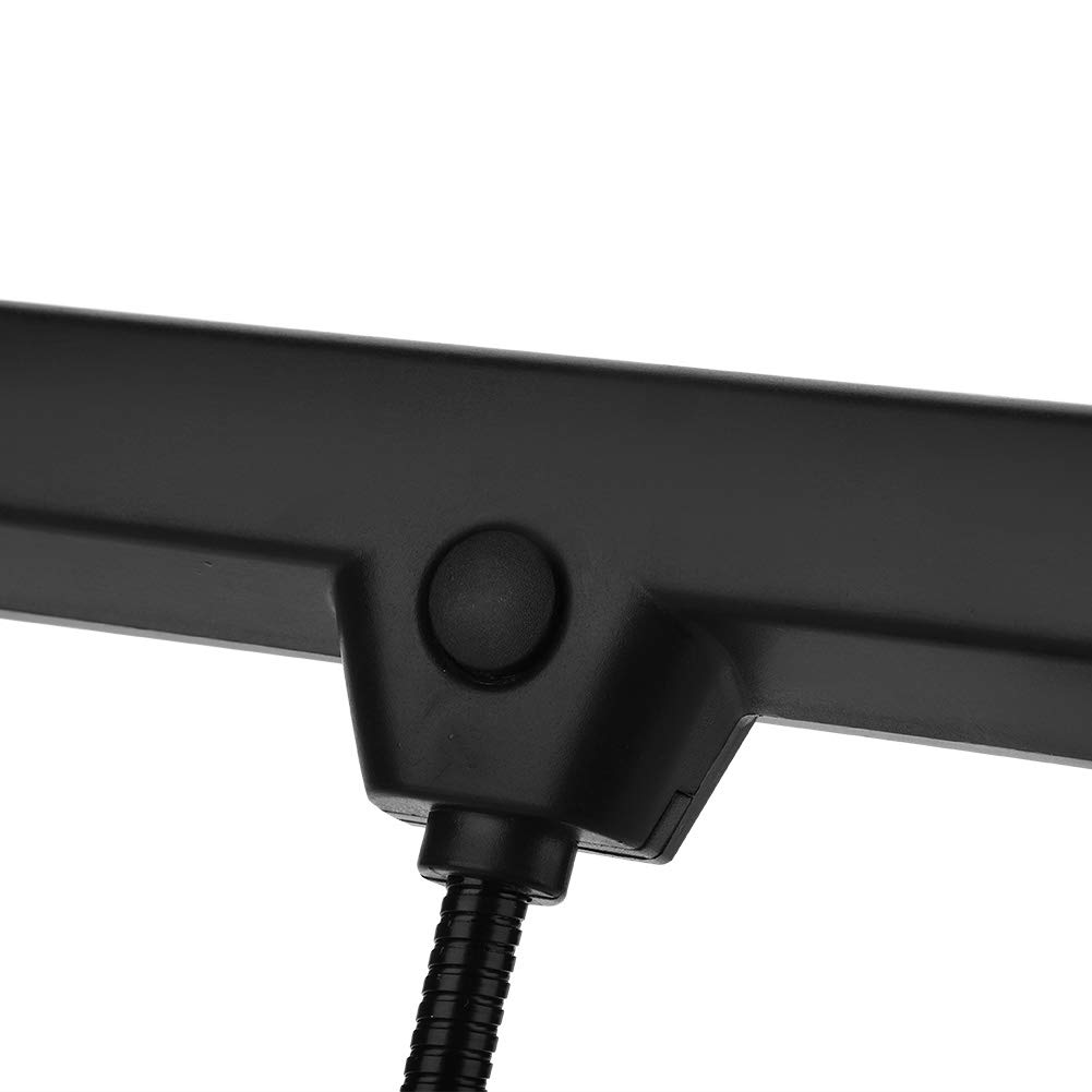 RiToEasysports Clip-On-Licht Notenpult Licht tragbare flexible 9 LEDs Clip-On-Notenpult Licht Schlafzimmer Leselampe Schreibtisch