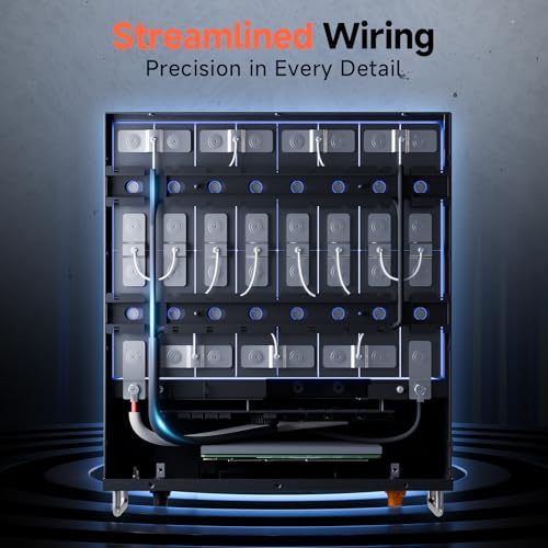 Miniatura 6 de Batería Lifepo4 400 Ah 48 V 400 Ah Bluetooth 100 A Bms Rs485 Can Capacidad Rs485 Can 20,48 Kwh, Ideal Para Almacenar Energía Solar Independientemente De La Red