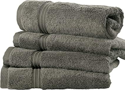 BATH TOWEL,Cleanup Towel.Hand Towel,Premium Terry Cotton 27 x 54 Absorbent Thick&Highly Towels for Bathroom, Shower and Home (Grey)586GMS Drying Highly Absorbent Soft Hotel Quality for Bath and Spa.