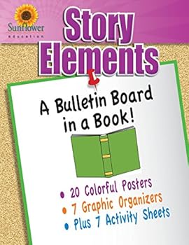 Paperback Story Elements: A Bulletin Board in a Book! Book