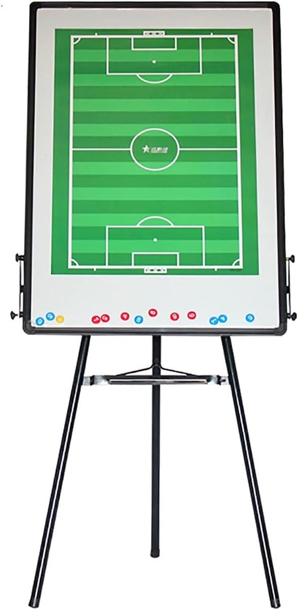 Lavagna Tattica Calcio Magnetic, Grande Tabellone Calcio con Supporto, Kit Allenatore Calcio