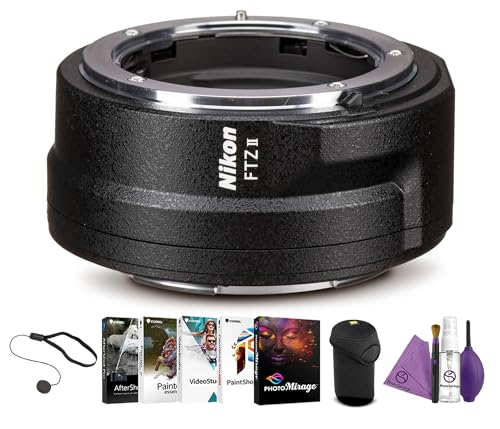 Nikon FTZ II Lens Mount Adapter Bundle with Cleaning Kit + Lens Case + More