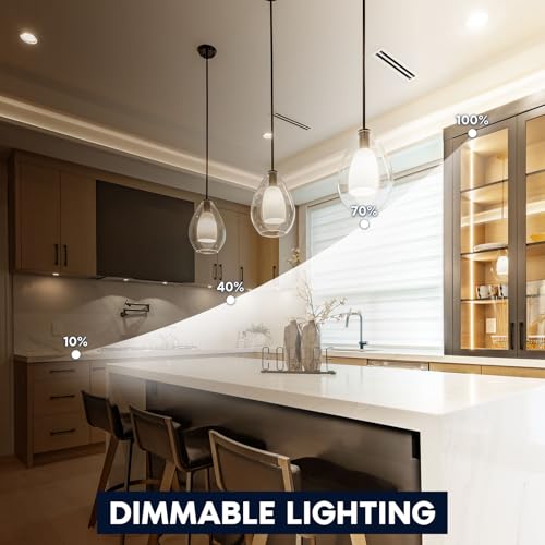LUXRITE 8W LED Candelabra Bulb, 75W Equivalent, 3000K Soft White (6 Pack) by LUXRITE - Used condition - Image 3
