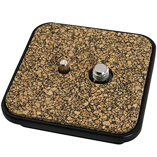 Luorng 1Pc Tripod Quick Release Plate Head Mounting Parts 42Mm X 42Mm For Ambico V-0554, Promaster 6100 6160 7100 Fw29T, Velbon Sherpa 200R 800R, Vivitar V3000 Hakuba S-4500 S-6000 #TOP1