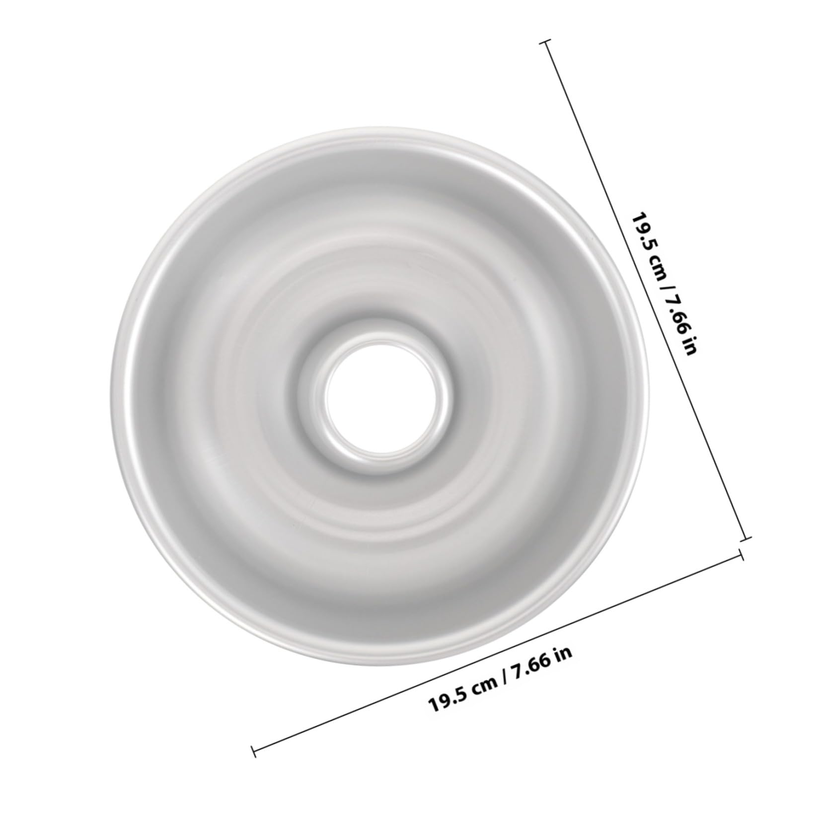 Baluue Moule à Gâteau Alliage Aluminium Antiadhésif Pour Cuisson Moule à Beignets Et Pâtisserie Pour Desserts Maison