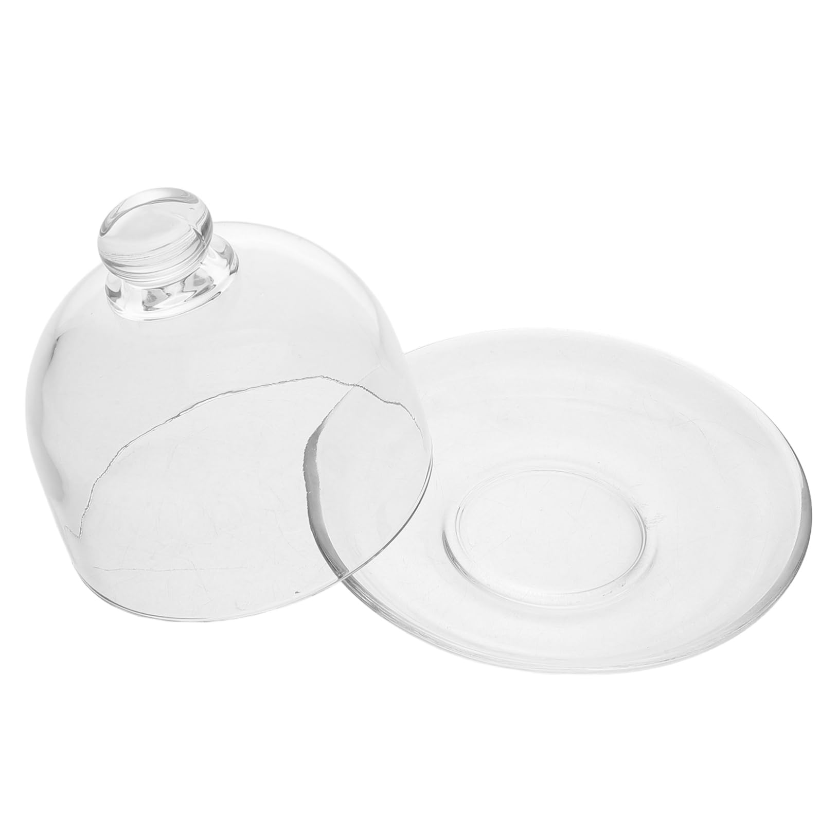 Plat de service en verre sur pied pour vos fêtes de famille