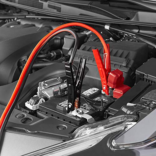 Image of amazon basics BC120725A Jumper Cable 4 Gauge, 20 Feet