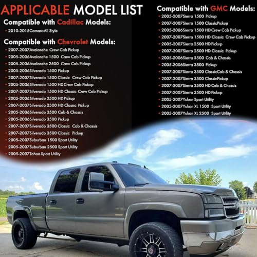 Image of Front Windshield Wiper Motor W /Pulseboard Module Compatible with 2004 Cadillac Escalade, Chevy Avalanche Silverado Tahoe, GMC Sierra Yukon Replace Window Wiper Motor 88958371 88958406