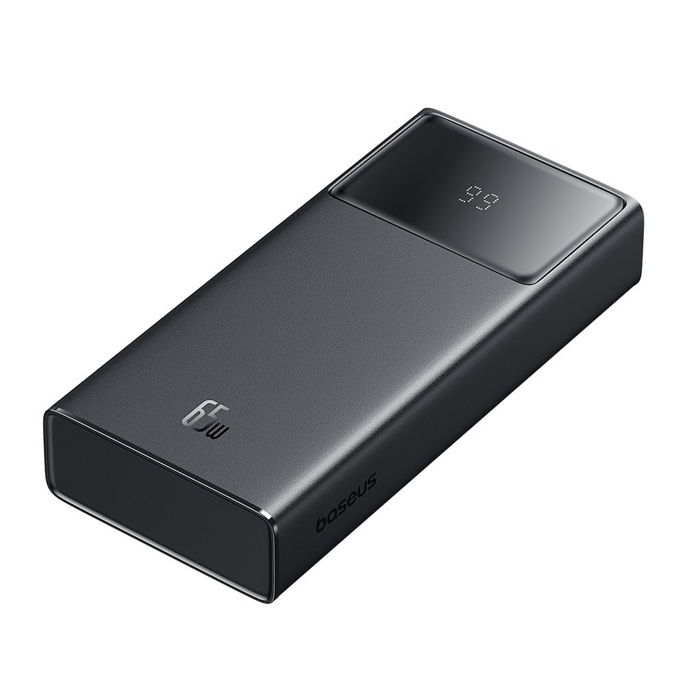 Power Bank Baseus Star-Lord, 20000mAh 65W USB - Kabel USB-C (biały)