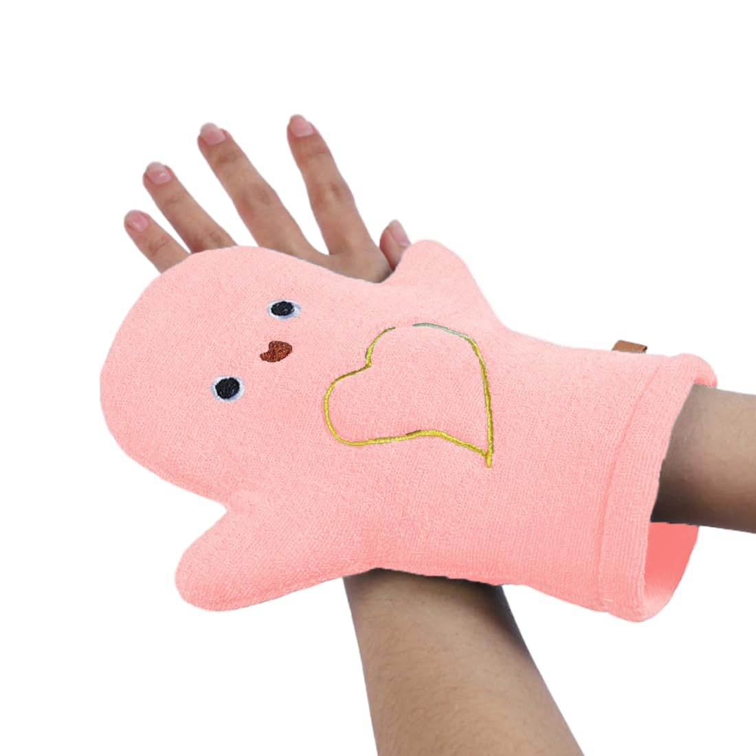 QEQSHQO manopla de lavado con motivo animal juguete de baño para divertirse alegremente de bebé para la bañera toalla de rizo suave para bebés y niños de 0+ meses