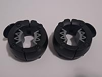 Vista 5 de GORILLA JAW GorillaJaw DOT1 - Abrazaderas para barra de pesas de 1 pulgada (0.984 in) de liberación rápida, par de placas de barra de peso de 1