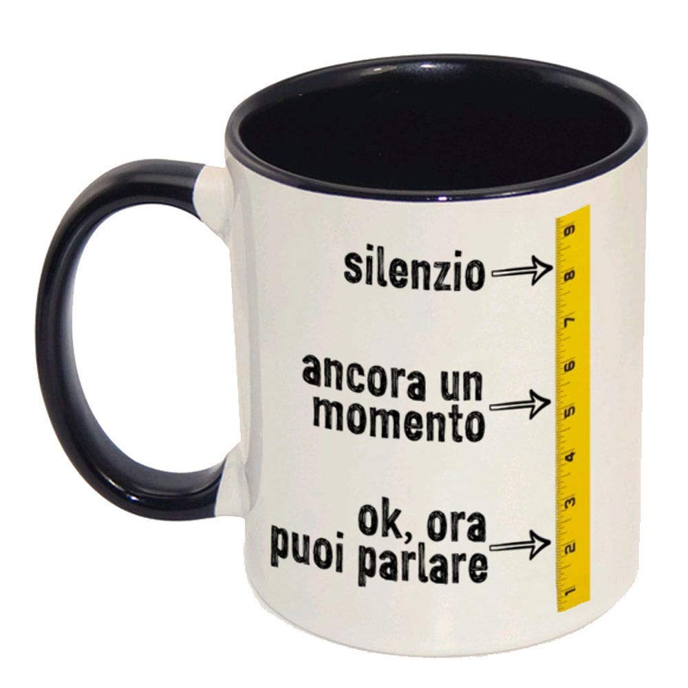 Tazza mug 11 oz color rossa Metro del Caffè