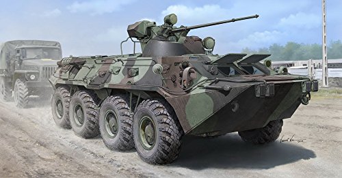 BTR-80A Porte-Personnel blindé Trumpeter 1:35 maquette militaire