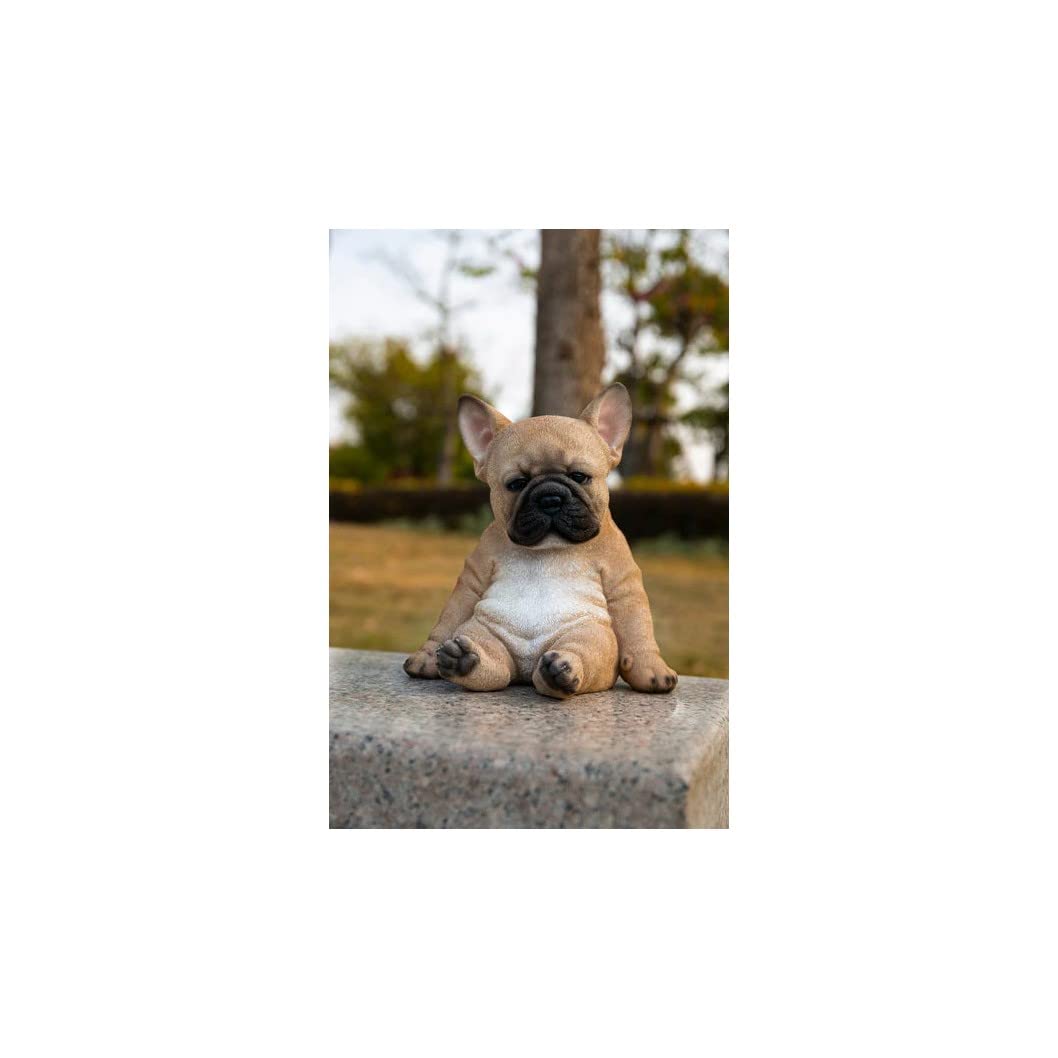 Amazon.com: Hi Line Gift Ltd Sitting Sleepy French Bulldog Puppy