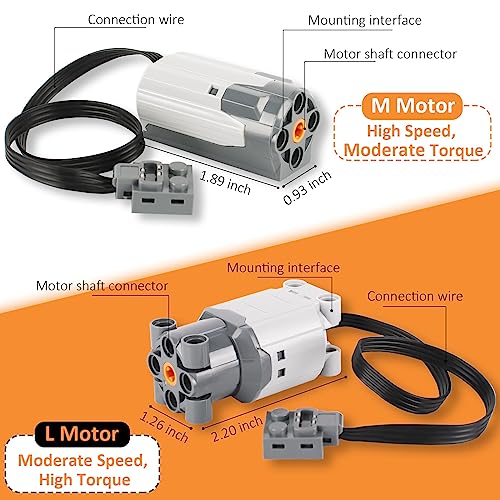 Weershun MOTORPOWERKIT02 9-In-1 Motor Kit Compatible With Lego Technic thumb #1