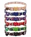 BINGPET Breakaway Cat Collars with Bell, Safety Buckle Plaid Patterns Mixed Colors, Adjustable Kitten Collars from 7.8-11.8 Inch, 6 Pack