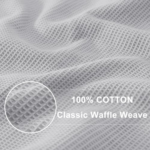 Torchons à vaisselle absorbants et doux en coton gaufré à séchage rapide - 3
