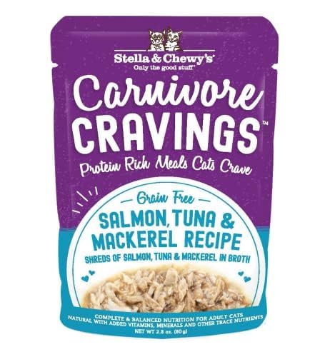 Stella &amp; Chewy's Cat Seafood Superpack - Wet Pouches + Freeze-Dried Dinner Morsels + Dry Food Bundle