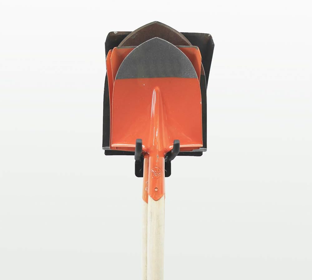 Heavy Duty Garage Tires Hooks Wall Mounted Hanger Tool Organizer Rack Hardware Steel Metal Multi-Tools Storage Utility Hooks with Screws and Anchors(4, Black) - Image 8