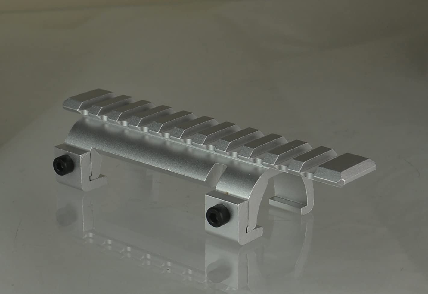 TWP New Tactical MP5 H&K GSG-5 Claw Scope Mount, Aluminum T6 Anodized Silver