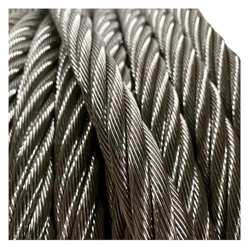 �X�e�����X�|�����C���[���[�v�C �X�e�����X�X�`�[���P�[�u�����C���[���[�v 7x7�X�g�����h 0.3cm �V���o�[ �����T�C�Y(55M/180Ft)