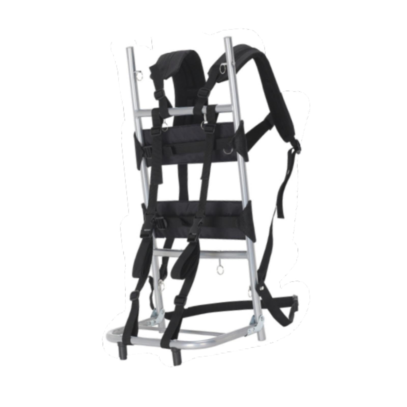 Mochila de Carga Pesada con Armazón Plegable, Soporte de Armazón de Nailon, Cómoda de
